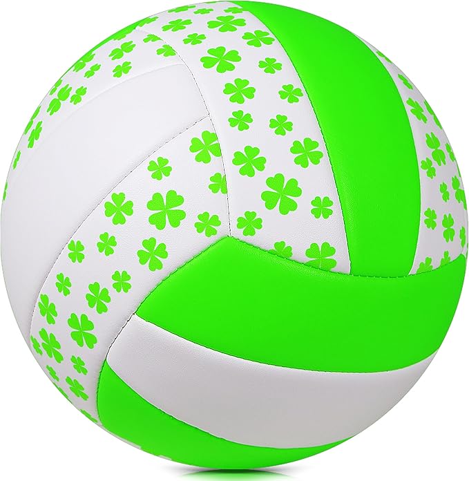 Beach Volleyball Official Size 5 Soft Waterproof Volleyball Sand Sports PU Ball for Indoor, Outdoor, Pool, Gym, Training