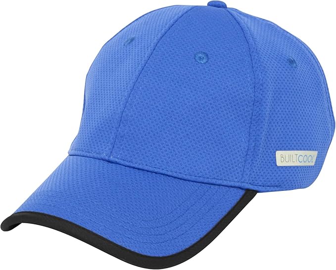 BUILTCOOL Adult Cooling Baseball Hat ??Men & Women Moisture Wicking, Mesh Back, Lightweight, Performance Ball Cap