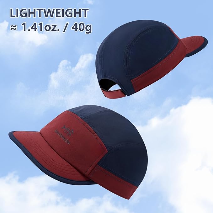 BASSDASH Ultralight UPF 50+ Soft Baseball Caps Unstructured Quick Dry Folding Hat Adjustable for Men Woman Outdoor Activities