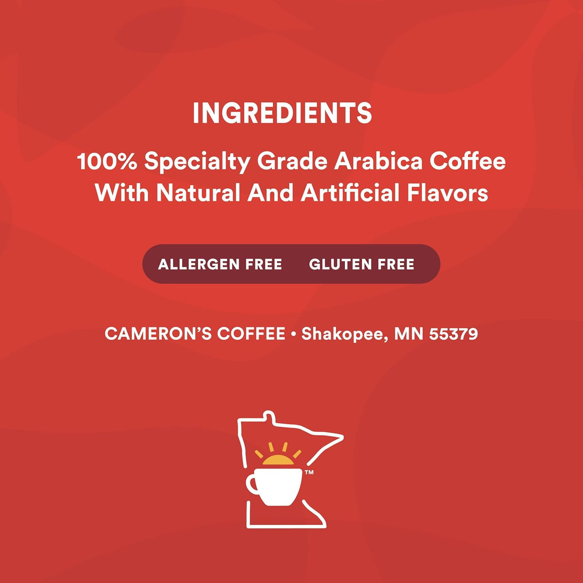 Cameron's Coffee Single Serve Pods, Flavored, Vanilla Hazelnut, 12 Count (Pack of 6)
