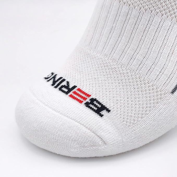 BERING Men's Athletic Ankle Socks Cushioned Quarter Running (6 Pairs)