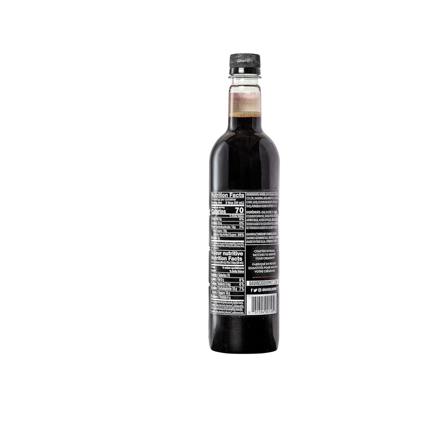 DaVinci Gourmet Classic Chocolate Syrup, 25.4 Fluid Ounces (Pack of 1)