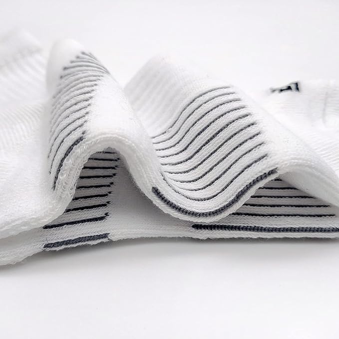 BERING Men's Athletic Ankle Socks Cushioned Quarter Running (6 Pairs)