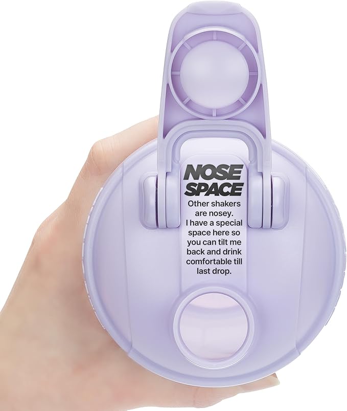 Hydra Cup ProFlow Shaker Bottles 6-Pack (28oz) | Protein Shaker Cups with Whisk Ball, Leak-Proof Lid, Hidden Carry Handle | BPA-Free Gym Mixer for Protein Powder, Mixing Supplements, Pastel Colors