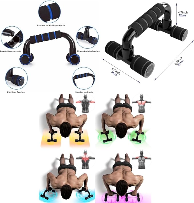 Ab Roller Wheel, Abdominal Wheel for Abdominal Exercise Machine, Arespark Home Gym Equipment for Core Workout, No Noise Ab Roller Exercise Equipment with Knee Mat and Foam Handle