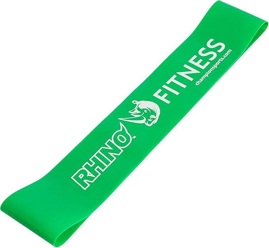 Champion Sports Stretch Loop Bands for Men and Women, Light to Heavy Resistance - Durable Fitness Band for Strength Training, Stretching, Rehabilitation - Premium Home Workout Equipment