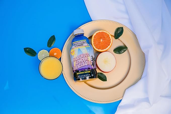48-Hour Miracle Fruit Juice Cleanse Diet 4-Pack, Detox Cleanse for Weight Loss & Rejuvenation, Food Replacement, Fast Acting Diet, Delicious & Tasty Formula, 32 Fl. Oz.