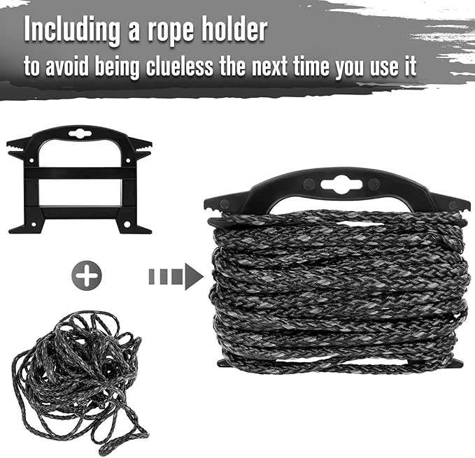 Boat Anchor 3.5 lb Folding Anchor, Grapnel Anchor Kit for Kayaks, Canoes, Paddle Boards