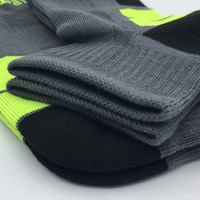 BERING Men's Ankle Socks Athletic Running Cushion Quarter (6 Pairs)