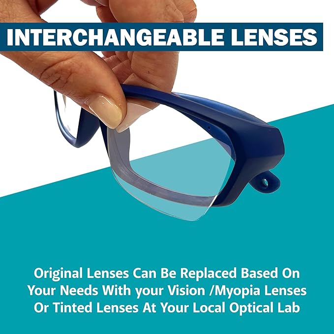 BLUE CUT Sports Protection Goggles, Photochromic Lenses Safety Glasses for Basketball, Pickleball and Outdoor Sports