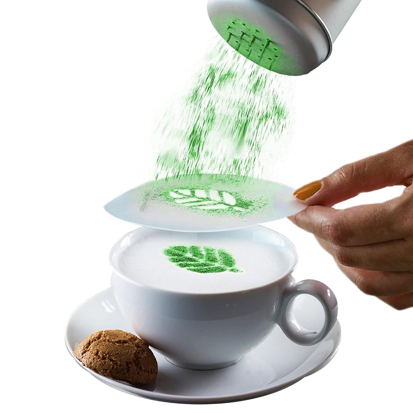 Green BREW GLITTER Edible Glitter For Drinks, Cocktails, Beer, Garnish Glitter & Beverages | KOSHER & HALAL Certified | 100% Edible & Food Grade | Vegan, Gluten, Nut Free (25g, Green)
