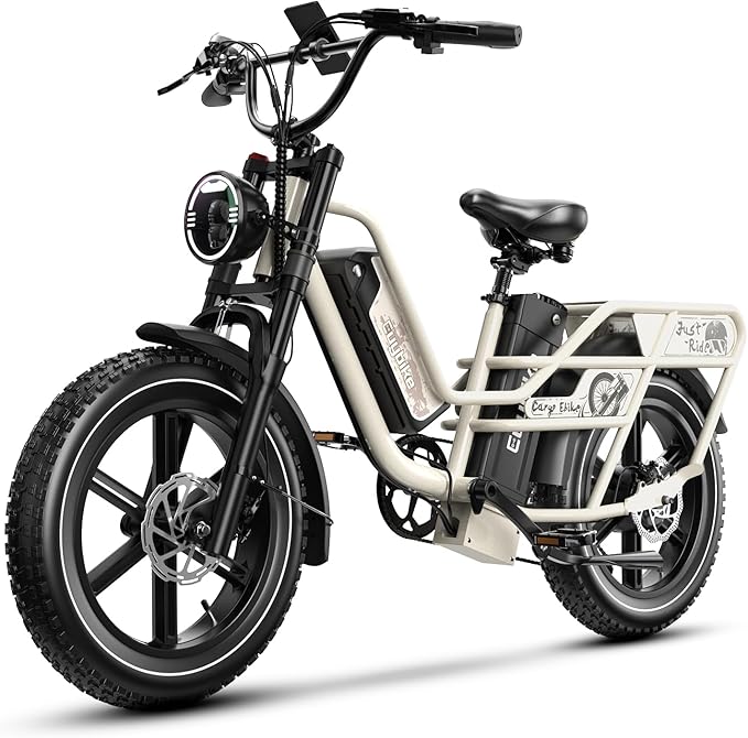 1500W Electric Bike for Adults,48V 20/60Ah Removable Battery Max Range 80Miles & 30MPH Electric Bicycle,20''×4" Fat Tire Ebike,Adult Electric Bicycles for Commute Beach Snow,E-Bike UL Certified