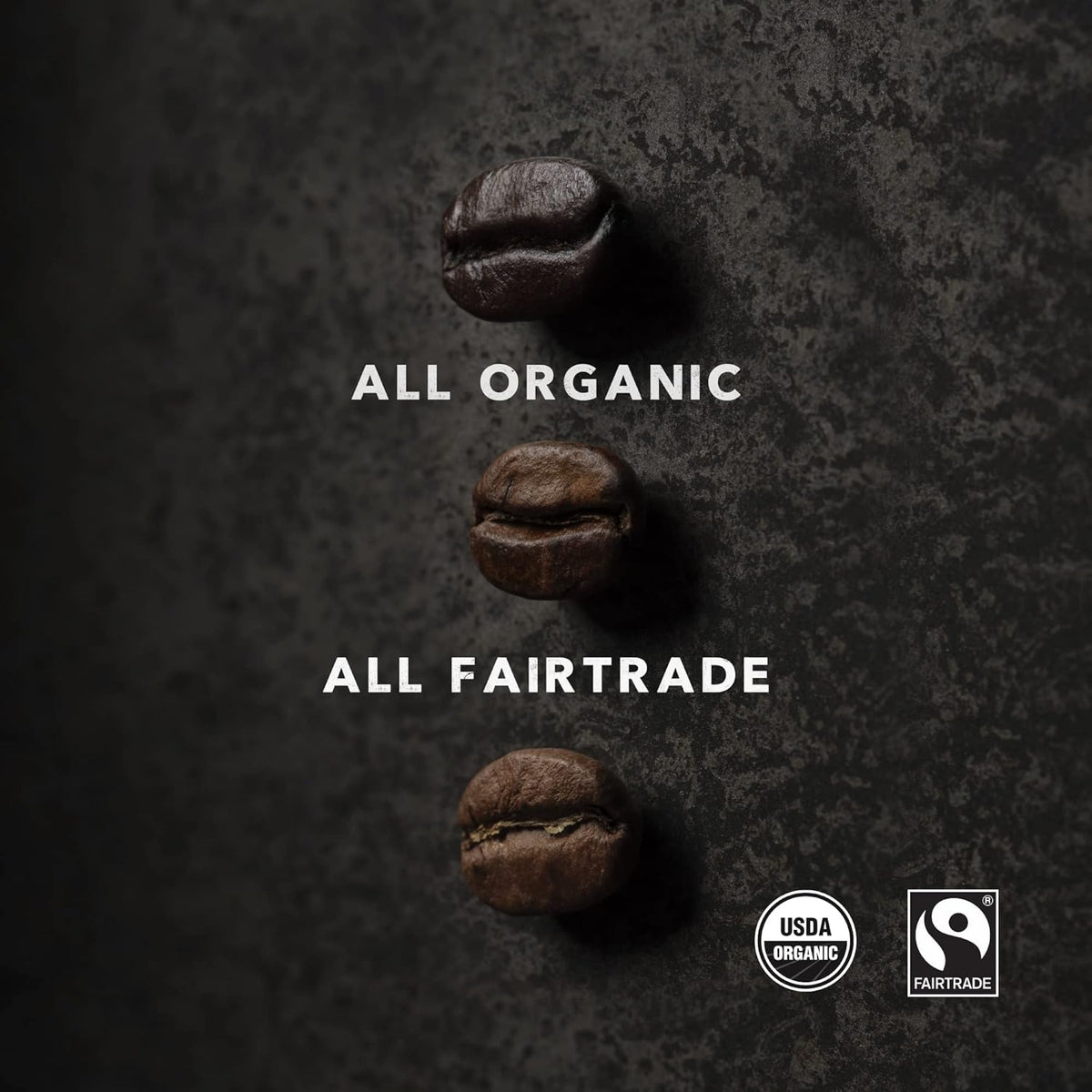 Kicking Horse Coffee Kick Ass, Dark Roast, Ground, Certified Organic, Fairtrade, Kosher, Black, 284 g, Pack of 6
