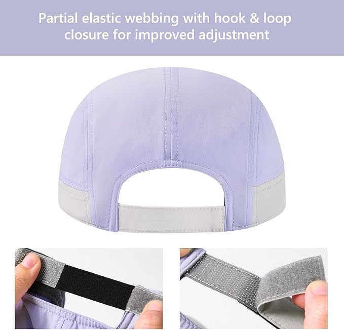 BASSDASH Ultralight UPF 50+ Soft Baseball Caps Unstructured Quick Dry Folding Hat Adjustable for Men Woman Outdoor Activities