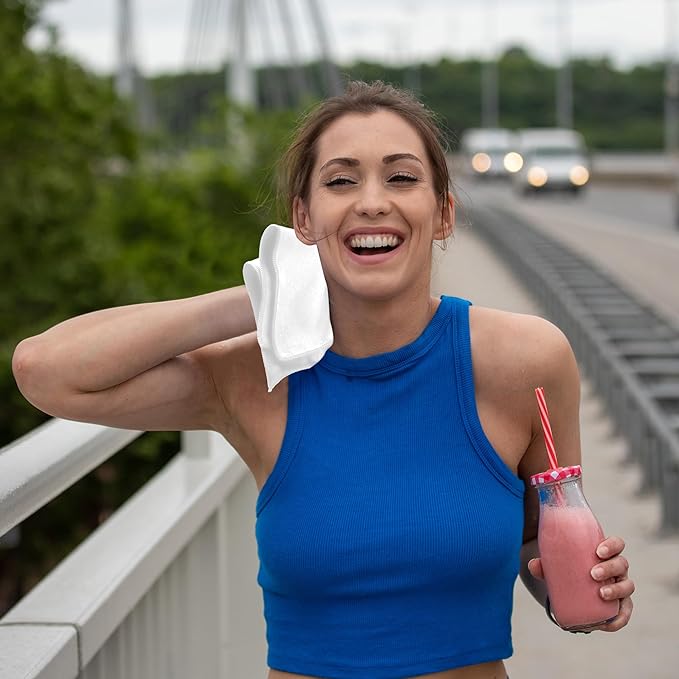 12 Pack Sweat Absorbing Handkerchiefs,Gym Workout Towels Microfiber Sweat Rags Towels for Men & Women, Running Sports accessories Small Cloth for Face Hand,Black Hankies (10" x 10")