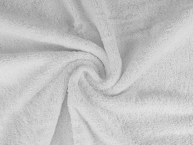 CASA COPENHAGEN, Solitaire 10 Pieces Hand Towel Set- Bright White, 600 GSM, 16x28 Inches, Designed in Denmark Super Soft Egyptian Cotton Towels for Bathroom & Kitchen