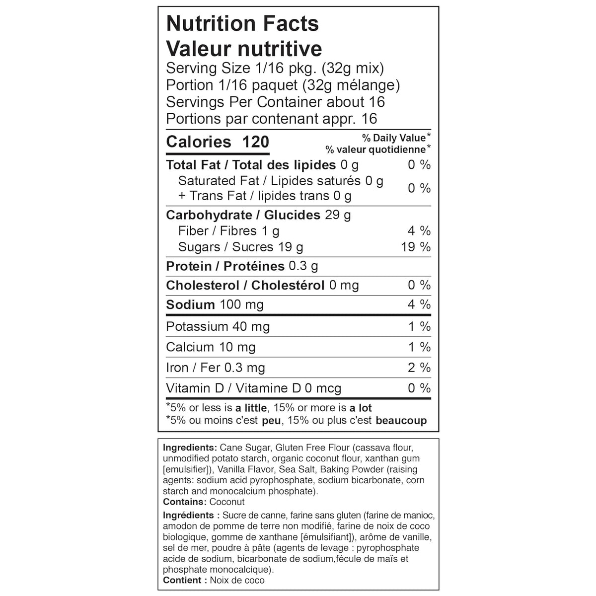 XO Baking Co. Gluten Free Pound Cake Gourmet Cake Mix; Non-GMO; Kosher; Rice Free; Soy Free; Dairy Free; Peanut Free; No Preservatives; No Artificial Flavors or Colors, 18oz (Pack of 6)