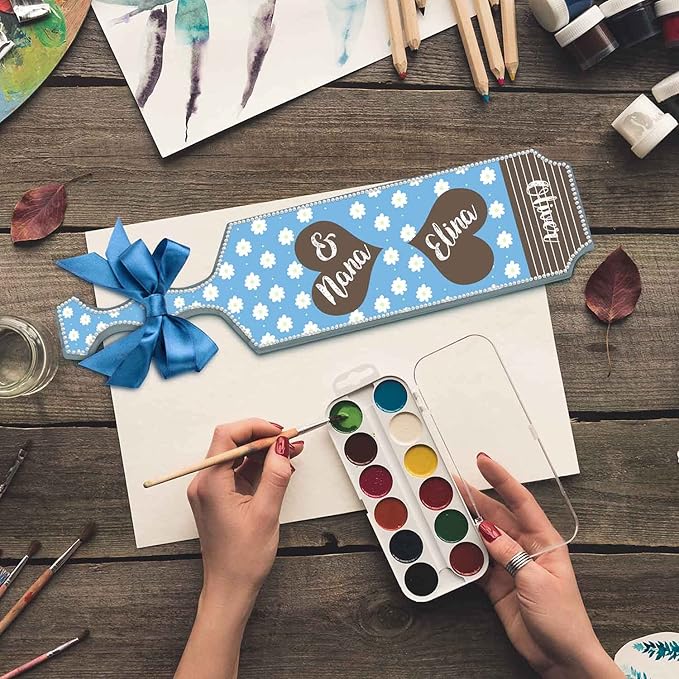 BATTIFE Sorority Paddle - 15 Inch Unfinished Wooden Paddle, Greek Fraternity Paddles, Solid Pine Wood Paddles for Arts Crafts