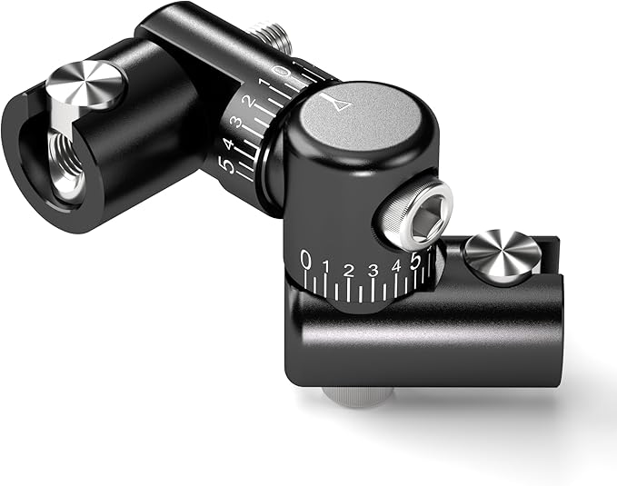 Bow Stabilizer Kit, Adjustable Bow Rod Stabilizer for Compound Bows, Quick Disconnect Single-Sided V-bar Mount, Aluminum Alloy Sidebar Mount Bow Mount