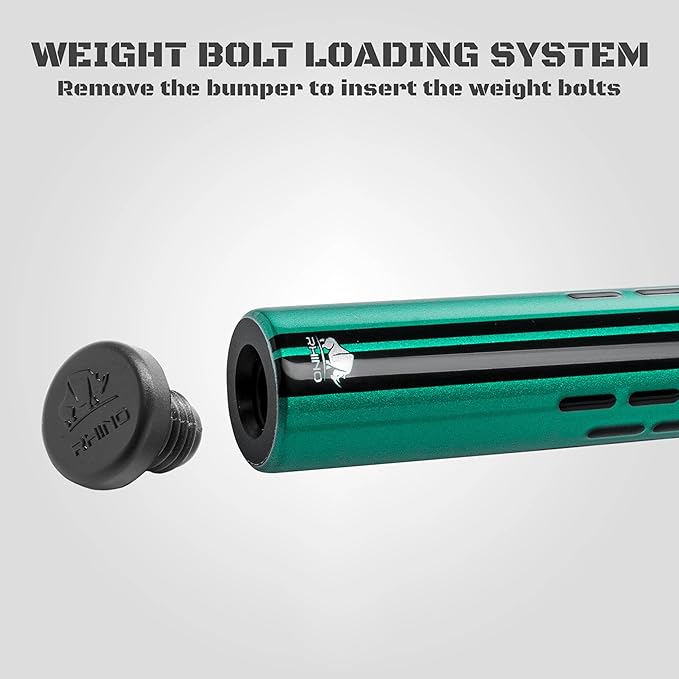 RHINO Nebula 2 Pool Cue - 100% Carbon Fiber Shaft & Composite Butt. Time Crystal Tip, Pro Taper Design, 12.4 mm,12.8 mm. 3/8-8 Joint, 3D Friction Grip. Low Deflection Pool Cue