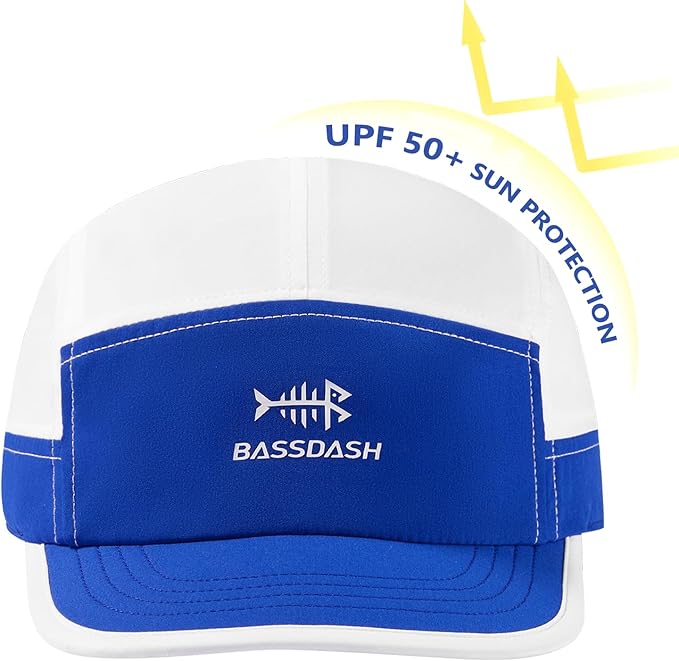 BASSDASH Ultralight UPF 50+ Soft Baseball Caps Unstructured Quick Dry Folding Hat Adjustable for Men Woman Outdoor Activities