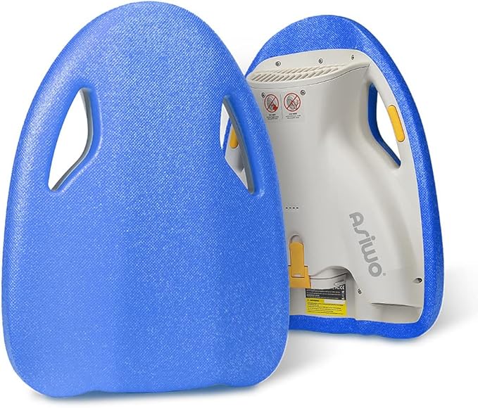 Asiwo Swimming Kickboard Electirc, Swim Training Kickboard 3 Speed Water Sports Swimming Pool Board for Adults Kids