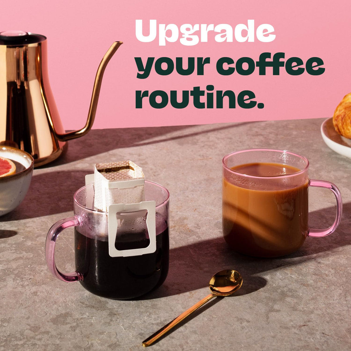 Copper Cow Premium Pour Over Single-Serve Vietnamese Coffee | Vanilla | Dark Roast | Flavored with Vanilla Beans | Includes 8 Coffees