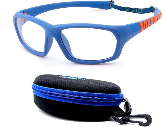 BLUE CUT Sports Protection Goggles, Anti-Fog Lenses Safety Glasses for Basketball, Pickleball and All Outdoor Sports