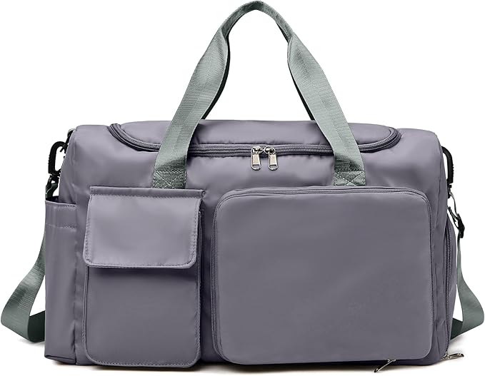 Supercenter Gym Bag, For Both Men and Women, Foldable, With Shoe Compartment and Wet/Dry Compartment