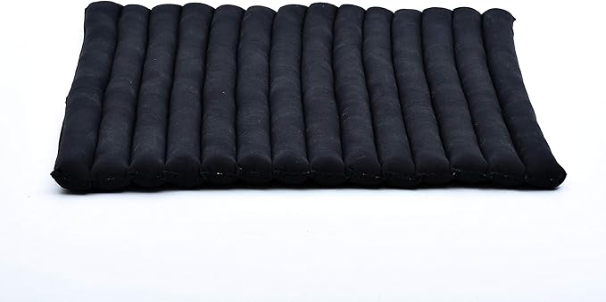 Leewadee Zabuton Seating Cushion – Square Floor Seat for Meditation Exercises, Light Yoga Mat Filled with Kapok