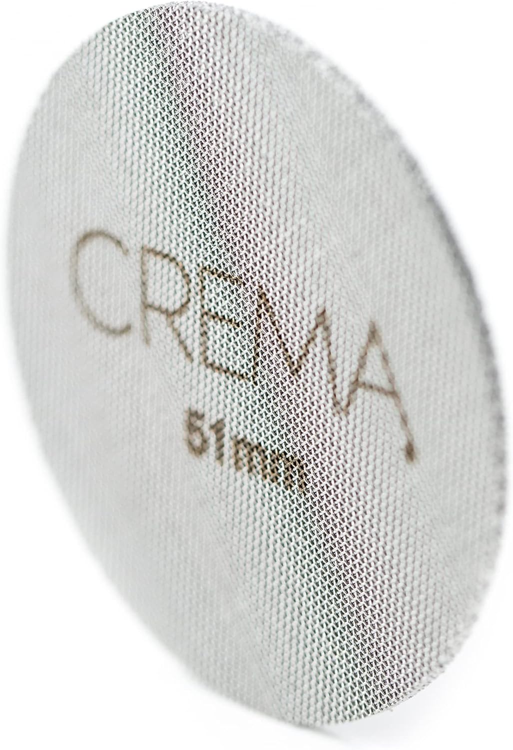 Crema Coffee Products 51mm Puck Screen for Barista Models | 1.7mm Thick 316L Steel Filter | Balanced Water Flow for Improved Extraction | Prevent Channeling & Reduce Maintenance |Durable,Easy to Clean