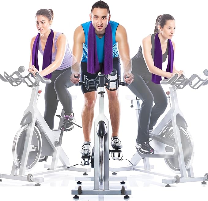 Hosuly 30 Pack Cooling Towels, 40"x12" Ice Breathable Soft Chilly Sweat Rag Microfiber Workout Rags for Gym Cooling Towels for Neck and Face for Yoga Golf Sport Running