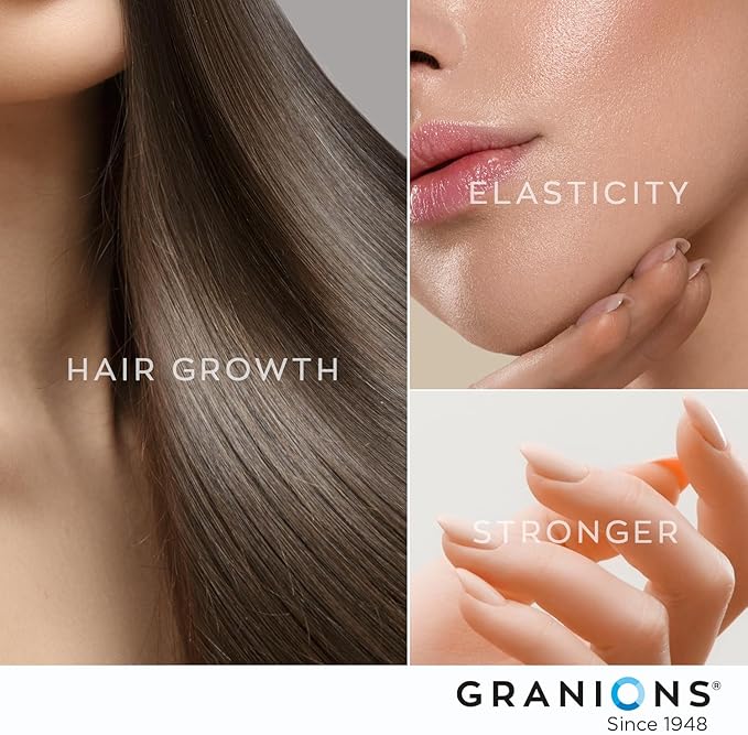 Biotin Collagen Keratin Supplement Hair Growth Tablets – Biotin 10000mcg, Marine Collagen Peptides, Keratin, Retinol, Zinc, Vitamin B6 - Hair, Skin and Nails Complex for Women and Men – 60 Tablets