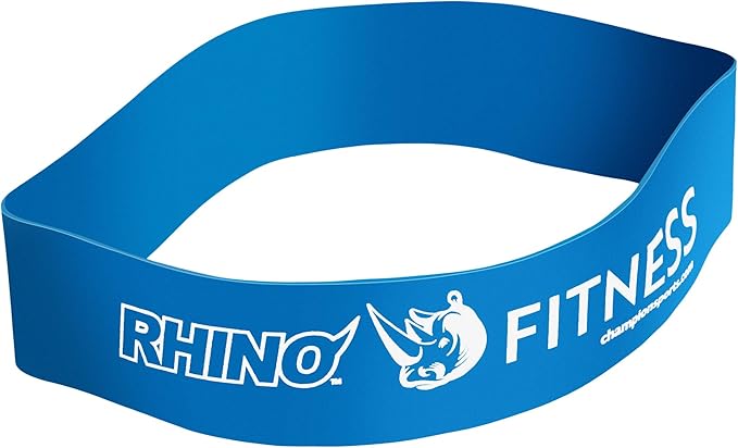Champion Sports Stretch Loop Bands for Men and Women, Light to Heavy Resistance - Durable Fitness Band for Strength Training, Stretching, Rehabilitation - Premium Home Workout Equipment