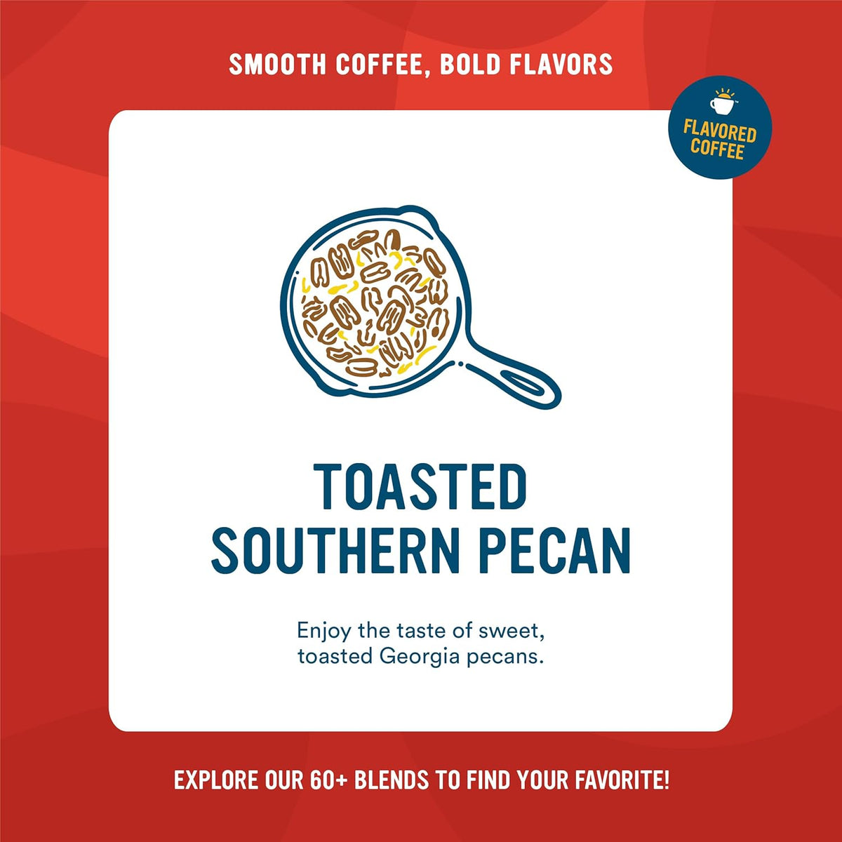 Cameron's Coffee Single Serve Pods, Flavored, Toasted Southern Pecan, 96 Count