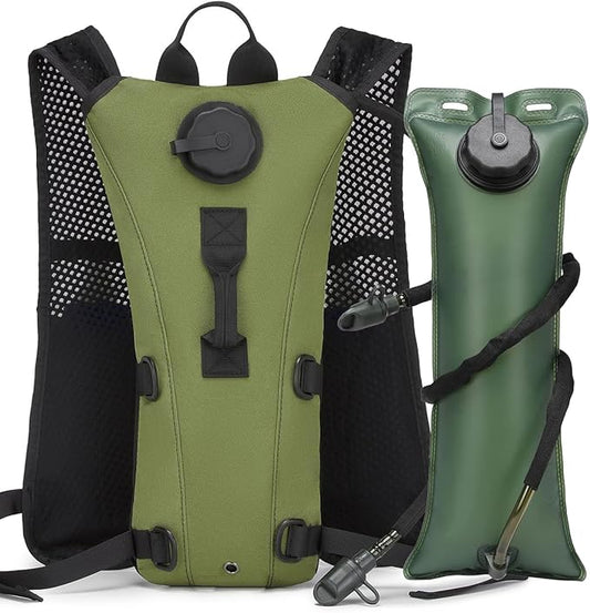 ATBP Running Hydration Vest Pack Tactical 3L Water Bladder Backpack Bag for Cycling Marathon Hiking Daypack Men & Women