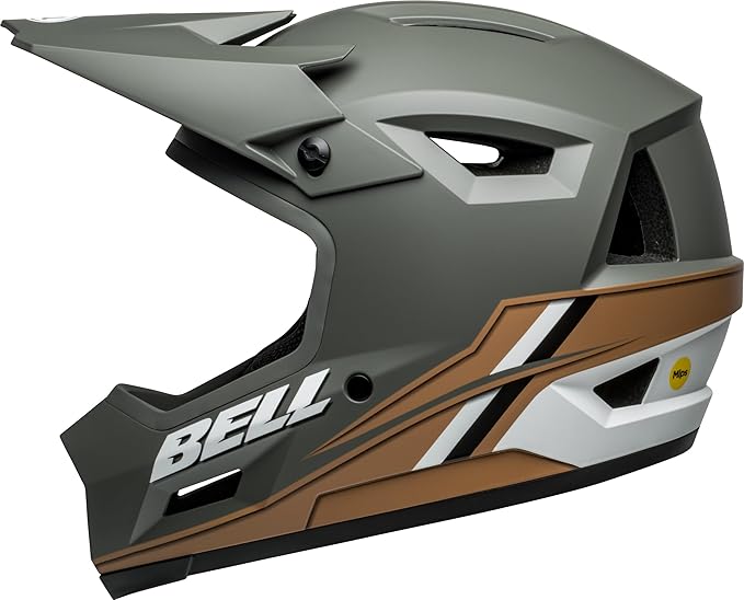 BELL Sanction 2 DLX MIPS Adult Full Face Mountain BMX Downhill Bike Helmet