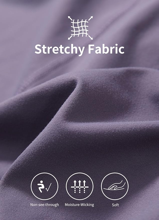 baleaf Women's 8"/ 5"/ 3" Biker Shorts High Waist Yoga Workout Gym Running Volleyball Spandex Shorts with Pockets