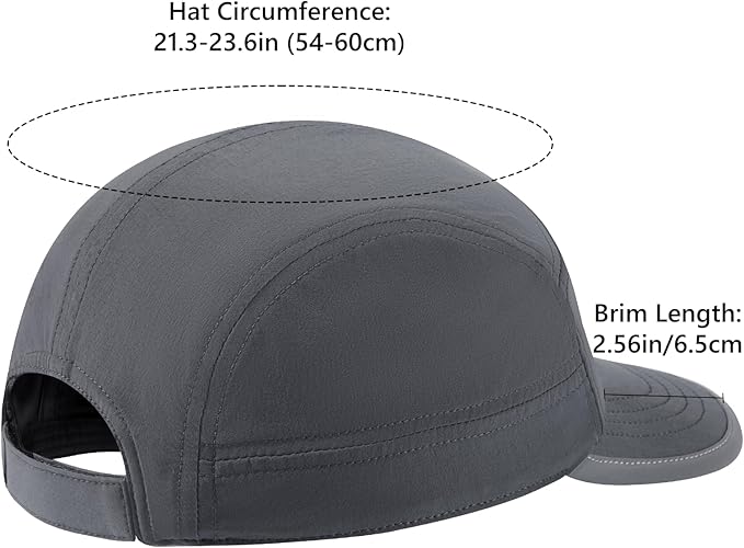 BASSDASH Ultralight UPF 50+ Soft Baseball Caps Unstructured Quick Dry Folding Hat Adjustable for Men Woman Outdoor Activities