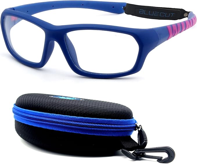 BLUE CUT Sports Protection Goggles, Anti-Fog Lenses Safety Glasses for Basketball, Pickleball and All Outdoor Sports