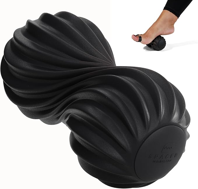 EI8HTBALL - Foot Roller for Plantar Fasciitis, Myofascial Release, Peanut Massage Ball for feet and Overall Body