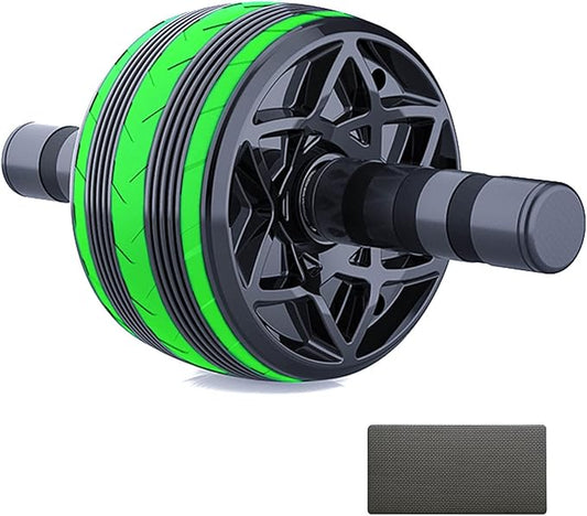 AB Wheel Roller, Exercise Abdominal Fitness Wheel, Work-out Strength-Training Roller, 11.2"W
