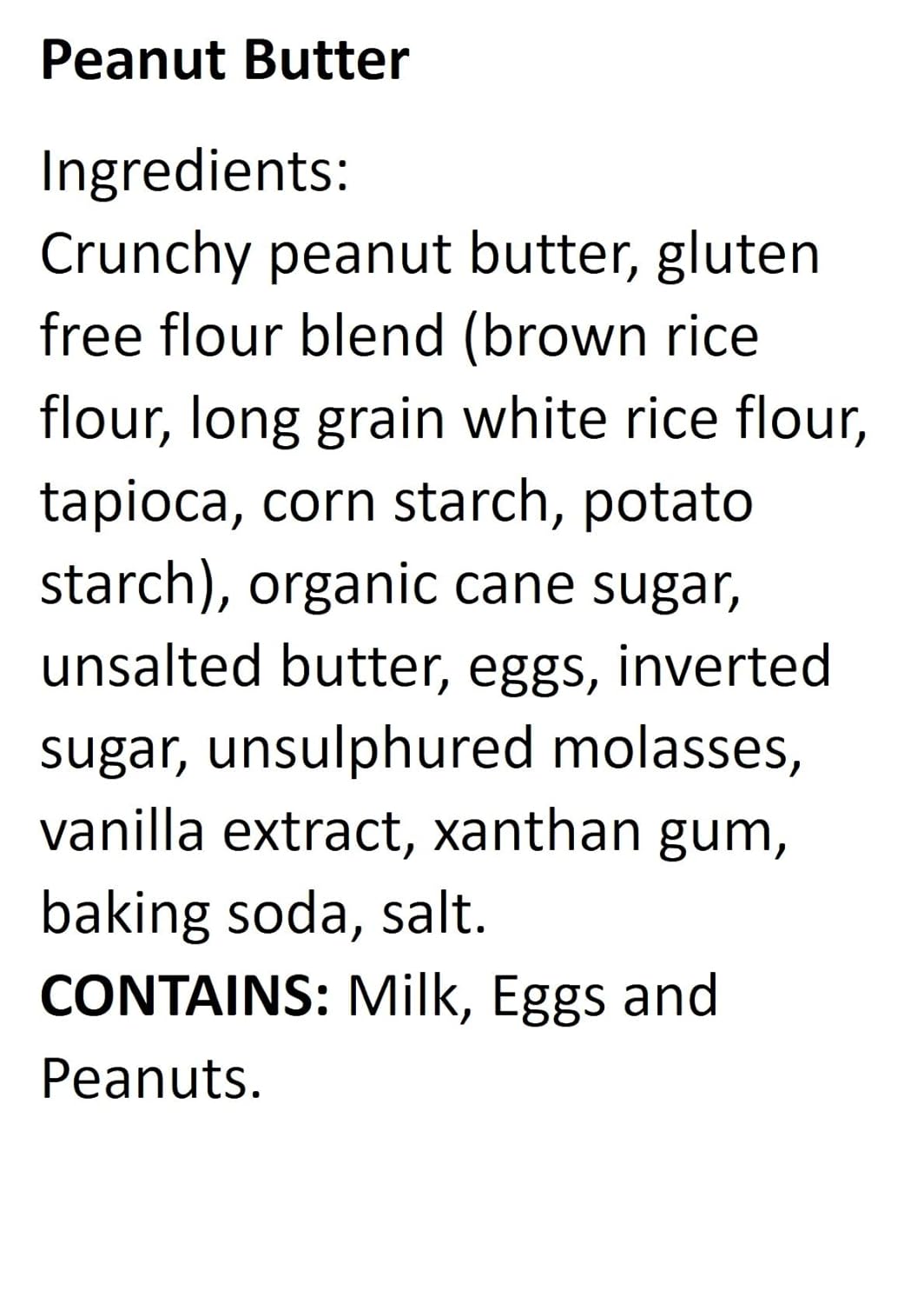 WOW Baking Company Gluten-Free Cookies, Peanut Butter, 8 Ounce (Pack of 6)