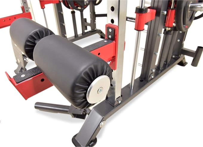 MiM USA Hercules EX, Commercial All in One Gym Machine w/400 lb Weight Stack, Adj Bench, Jammer Arms, Leg Press, Leg Extension, Arm Curl, LAT Seat & Complete Attachment