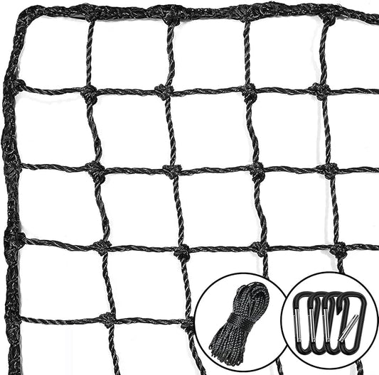 Baseball Softball Backstop Nets,Sports Net,Sports Netting Barrier,Sports Netting for Backyard,Twisted Knotted PE Net