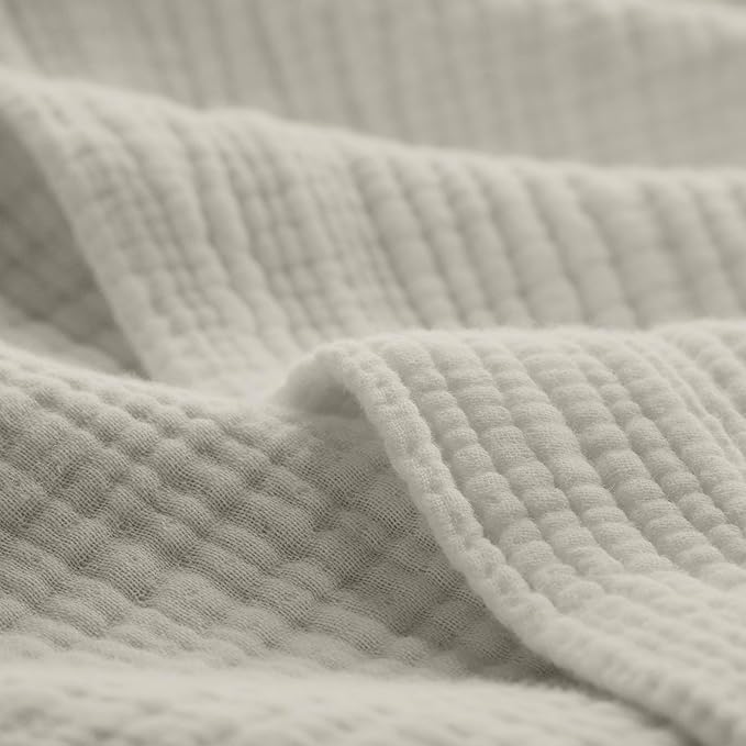 BOLL & BRANCH Dream Bed Blanket - Full/Queen, White - Luxury 100% Organic Cotton - Soft, Lightweight and Breathable - Cloud-Like Touch