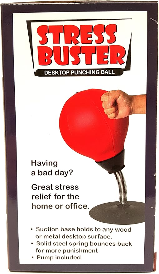 'Barwench Games' Desktop Punch Ball Stress Buster