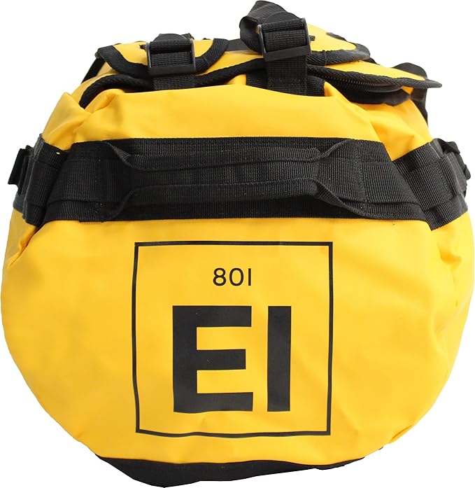 Element Equipment Trailhead Duffel Bag Shoulder Straps Waterproof Yellow Medium