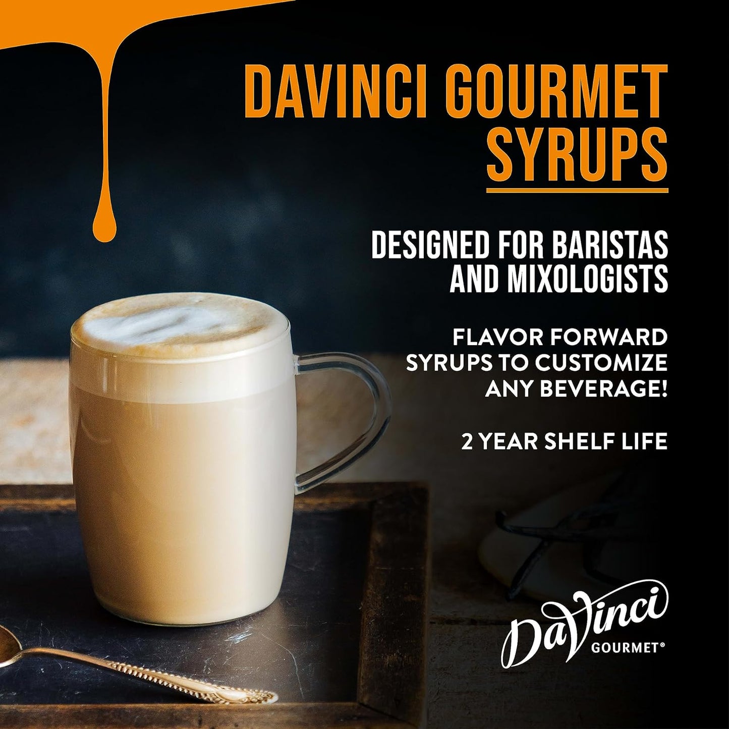 DaVinci Gourmet Classic Coconut Syrup, 25.4 Fluid Ounces (Pack of 1)
