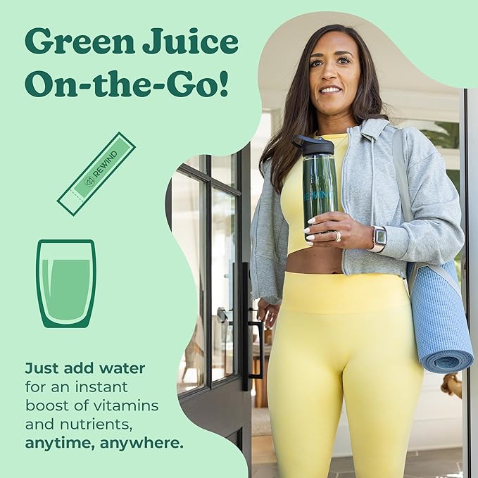 Best Tasting Vita Variety Sample Stick Pouch - Super Greens Powder Packets - Delicious Green Juice Drink Mix with Amazing Flavor - Over 40 Superfoods - Variety Pack